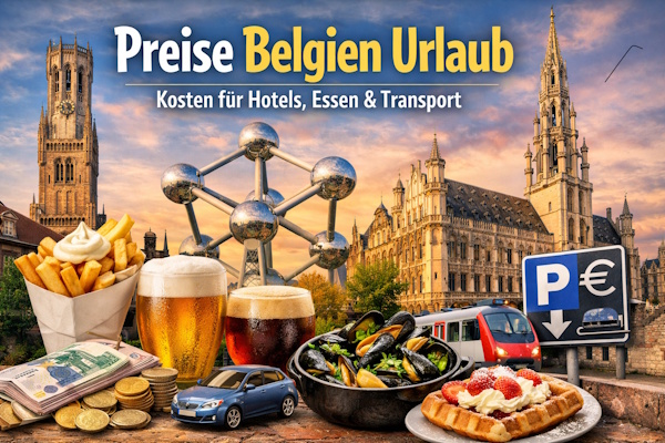 Übersicht Preise in Belgien