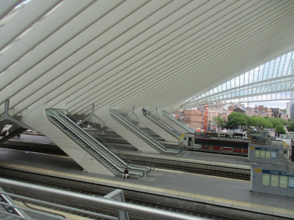 Blick in den Bahnhof Guillemins