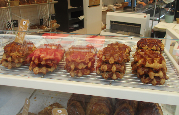 Waffeln im Laden